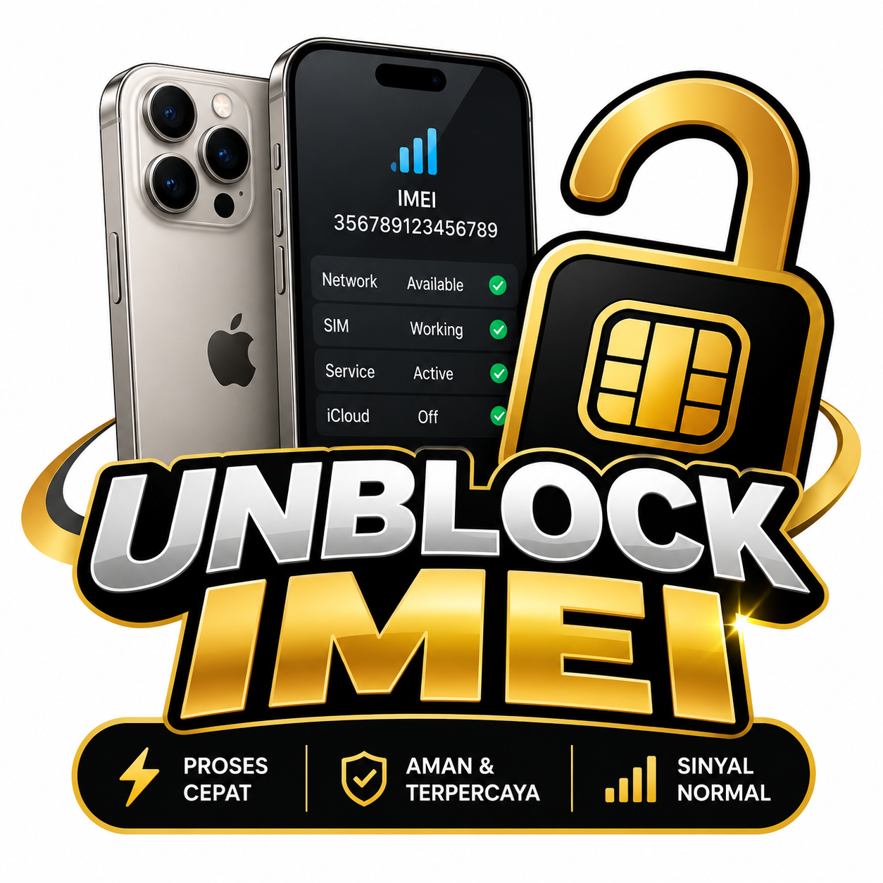 Unblock imei 1 Bulan